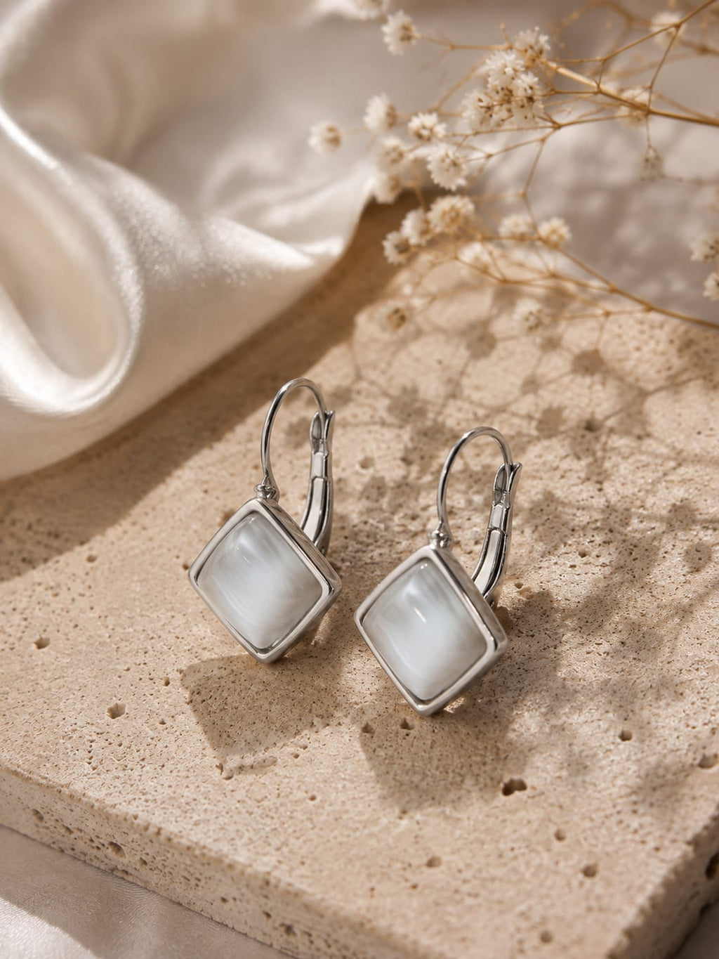 Pearl Prism Earrings