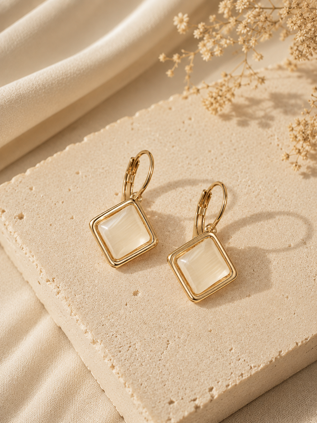 Aurelia Pearl Prism Earrings