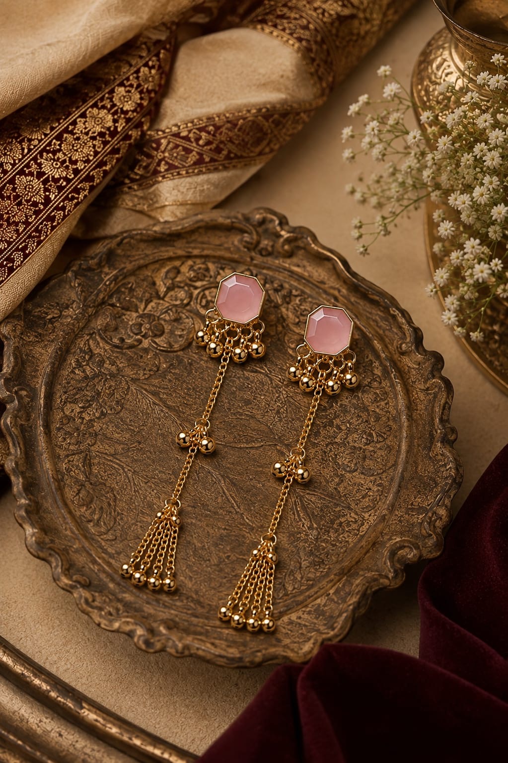 Gulbahar Kashmiri Jhumka
