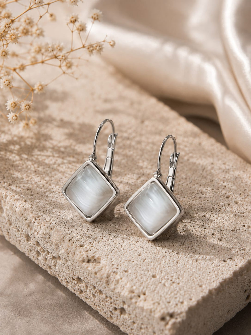 Pearl Prism Earrings