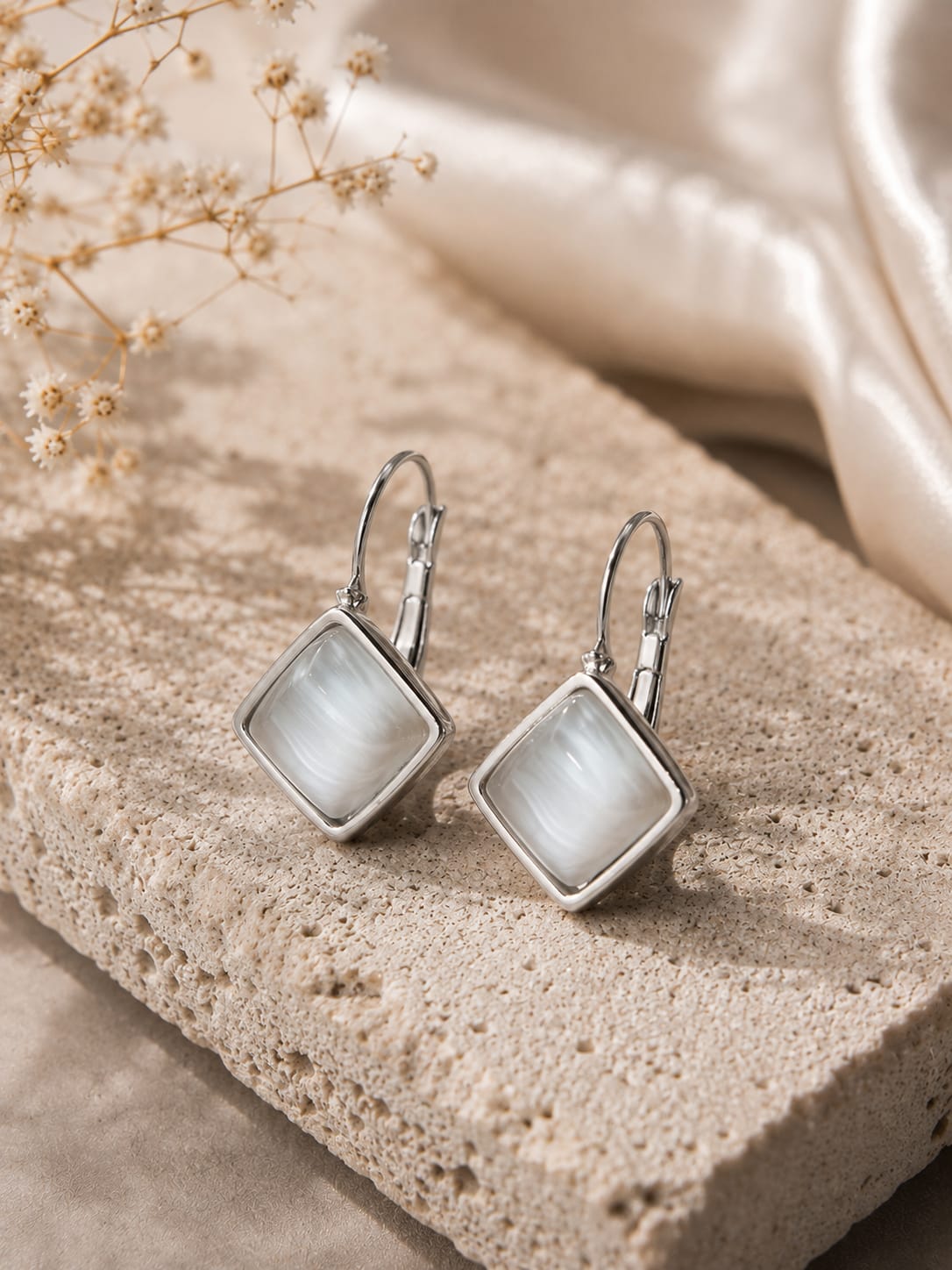 Pearl Prism Earrings