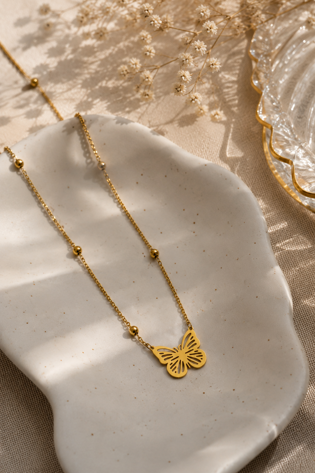Aurelia Butterfly Pendant