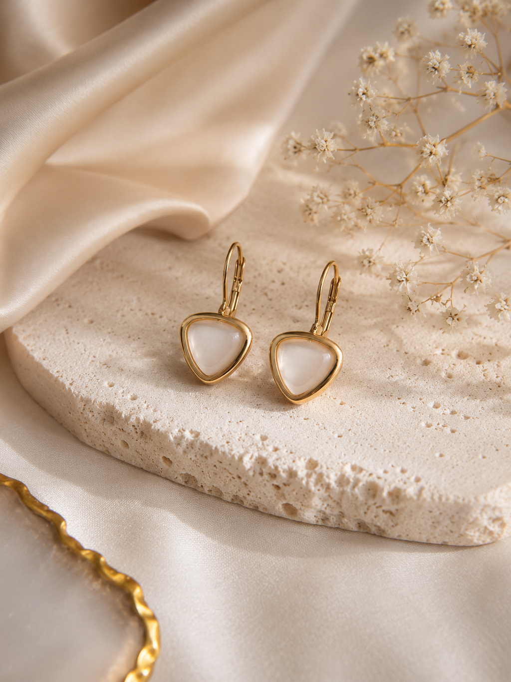Aurelia Pearl Prism earrings