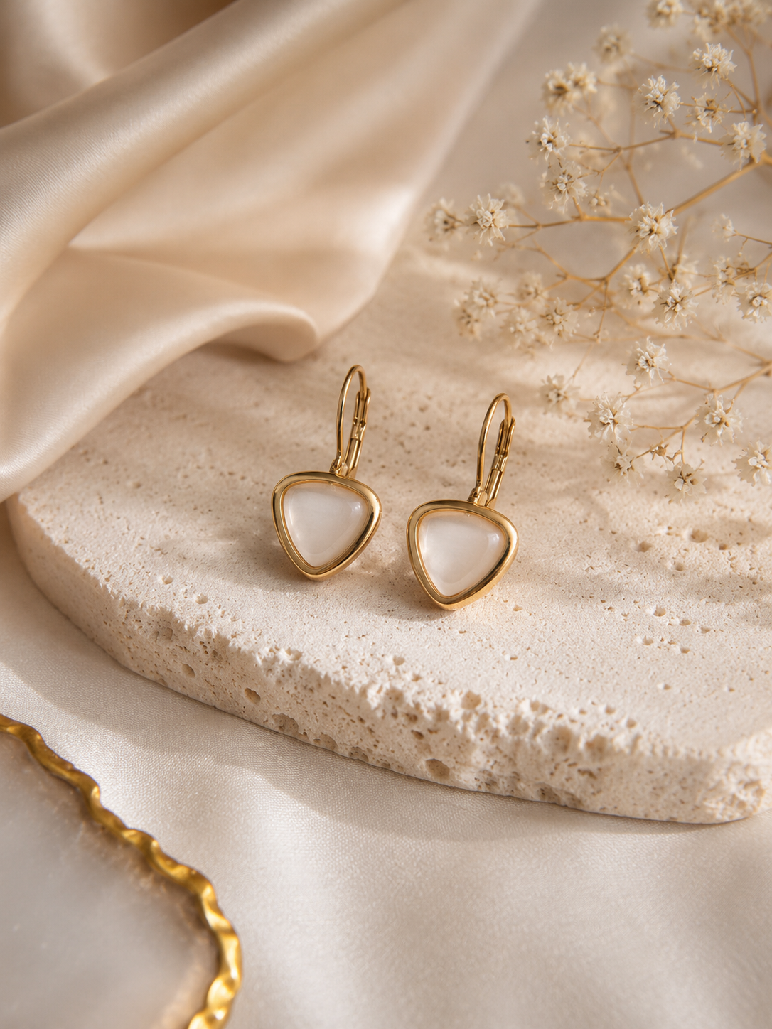 Aurelia Pearl Prism earrings