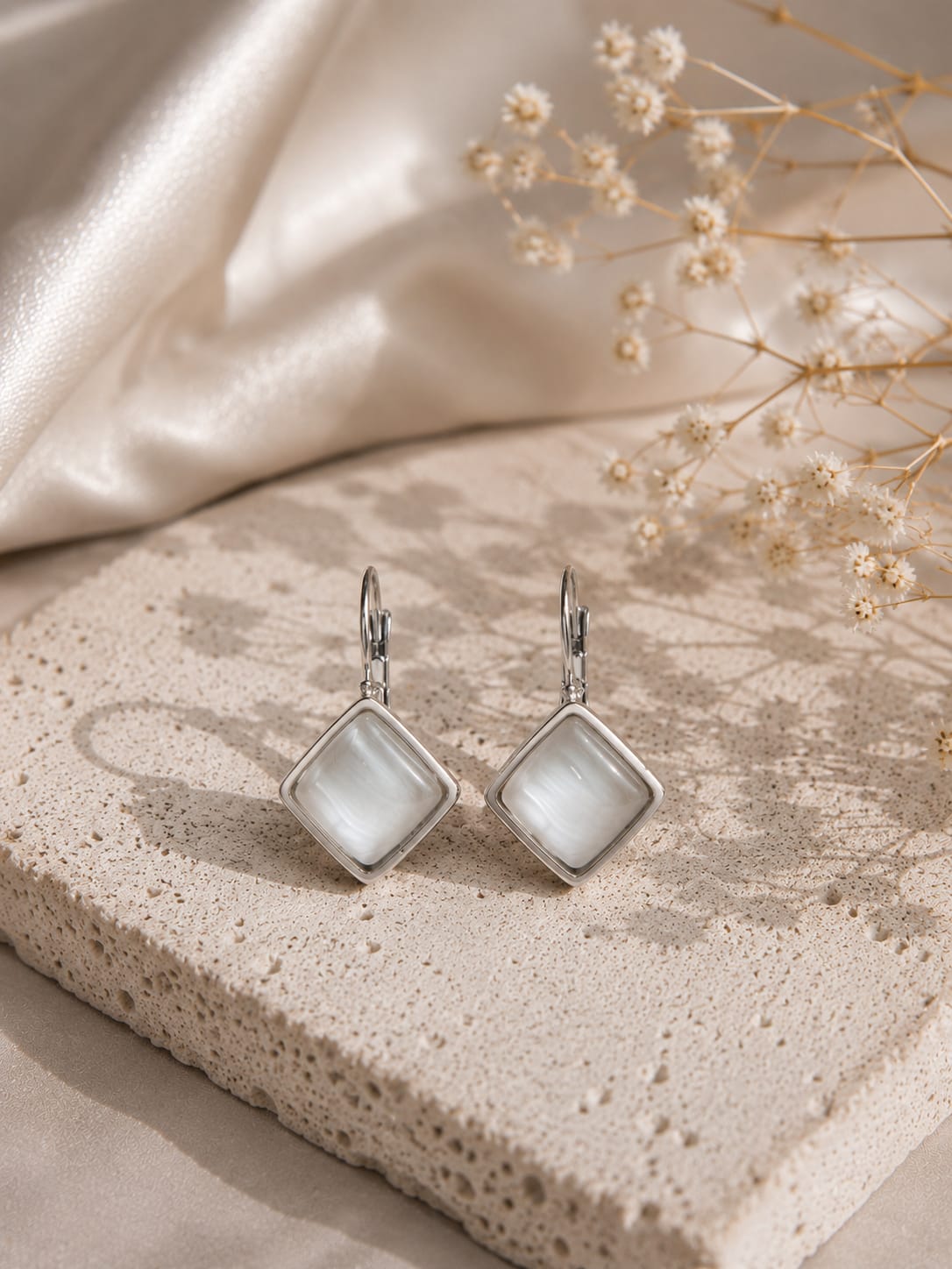Pearl Prism Earrings