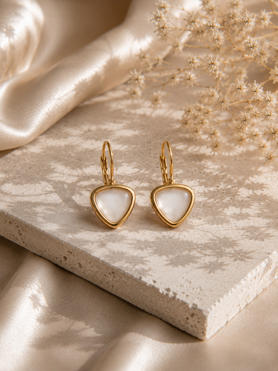 Aurelia Pearl Prism earrings