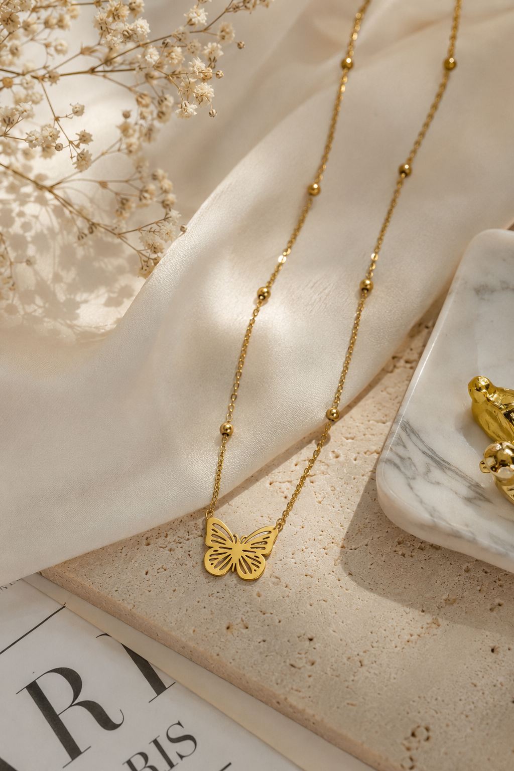 Aurelia Butterfly Pendant