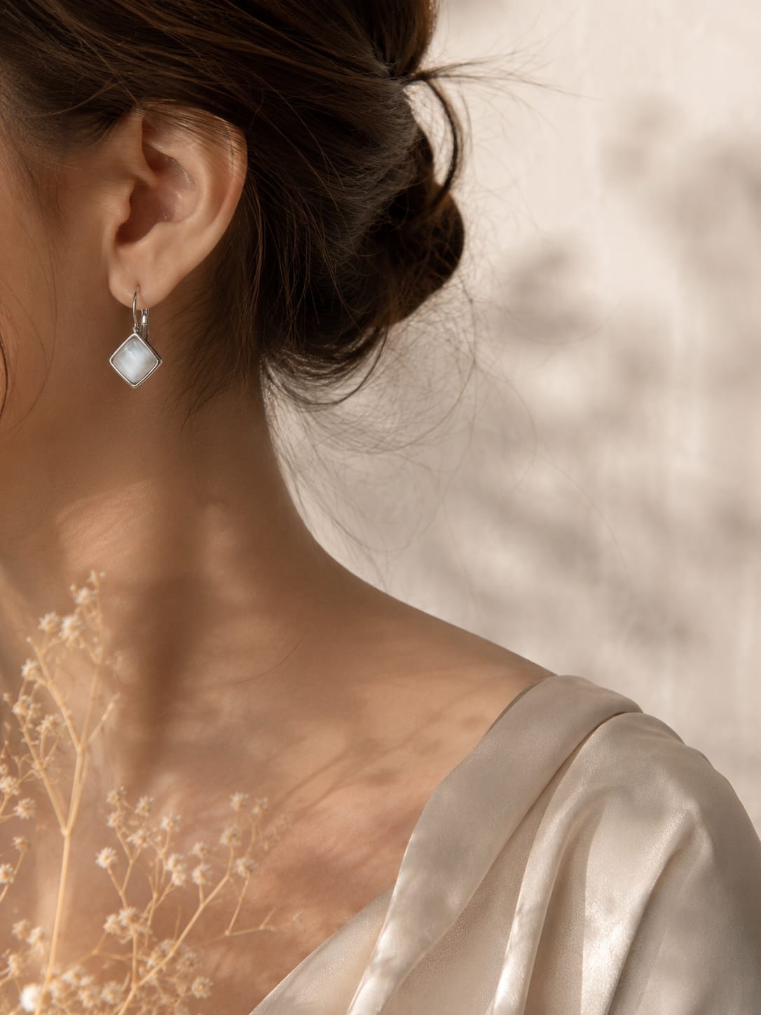 Pearl Prism Earrings