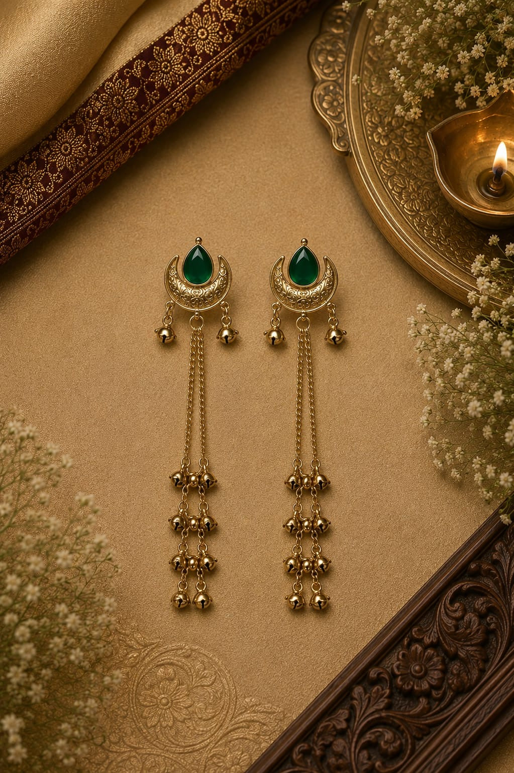 Chaand-e-Noor Kashmiri Jhumka