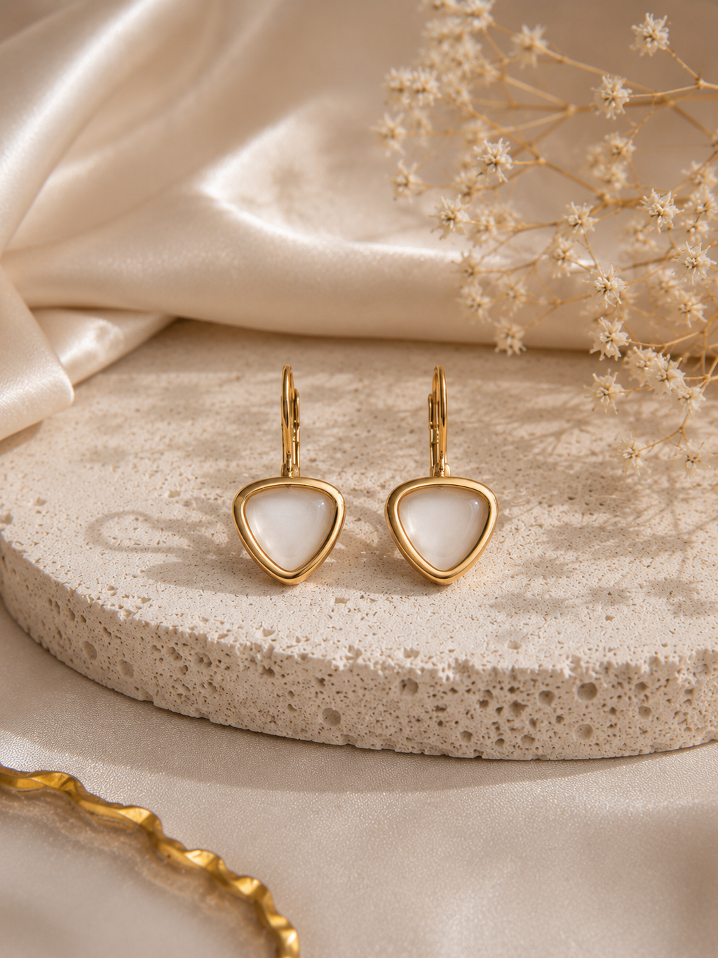 Aurelia Pearl Prism earrings
