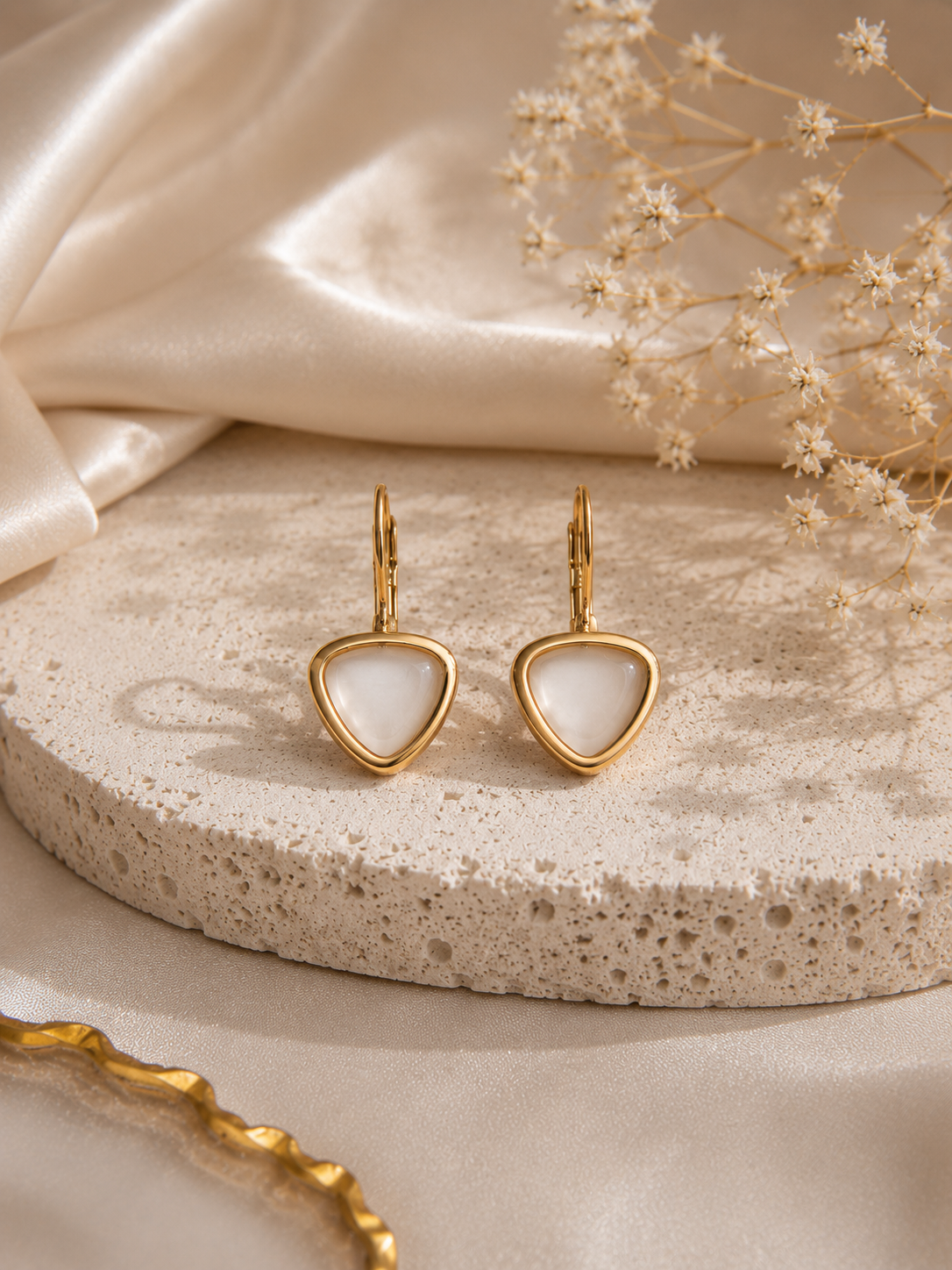 Aurelia Pearl Prism earrings