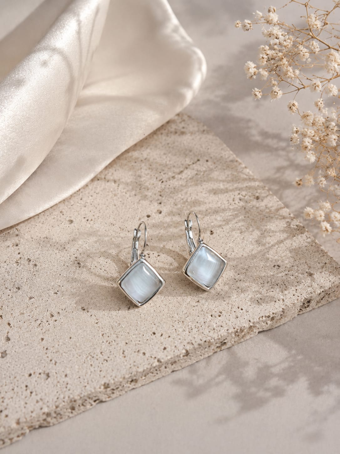 Pearl Prism Earrings